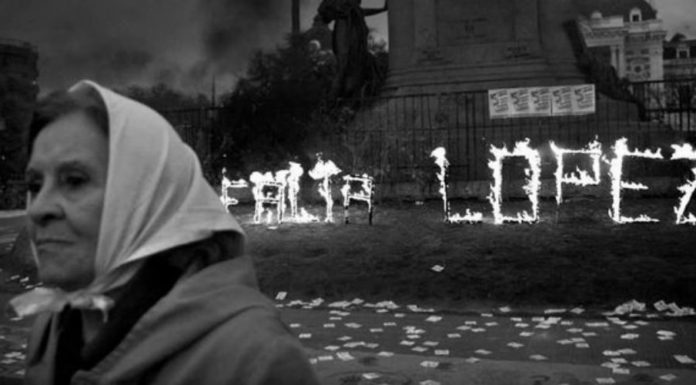 Julio López Presente Plaza de Mayo